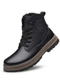 اشتري New Men's Casual Leather Boots في الامارات