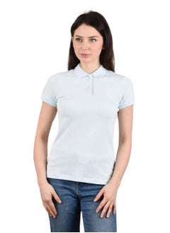 اشتري Women's Lion Polo - Blue في السعودية