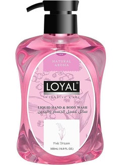 Buy Loyal Pink Dream Liquid Hand and Body Wash - 500 ml in Egypt