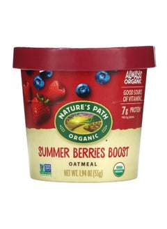 Buy Organic Oatmeal Summer Berries Boost 1.94 oz 55 g in UAE