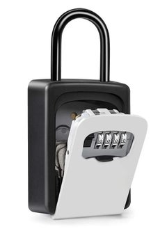 Buy Key Lock Box Portable No installation Resettable Code Waterproof Combination Lock Box in Saudi Arabia