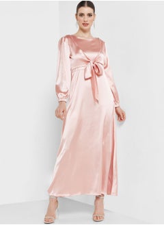 Buy Satin A-Line Dress in Saudi Arabia