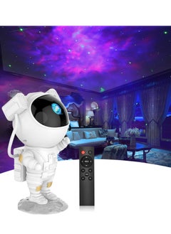 اشتري Night Light Projector for Kids, Cute Astronaut Night Light, LED Star Projector, Galaxy Lighting Ceiling Stars, Night Lights for Bedroom, Nursery, Childrens Room في الامارات