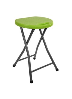 Buy Round Plastic Foldable Stool Metal Frame in Egypt