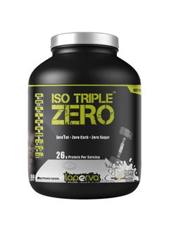 Buy Laperva Iso Triple Zero Next Generation Whey Protein, Belgian Vanilla, 74 Servings - 2.26 Kg in Saudi Arabia