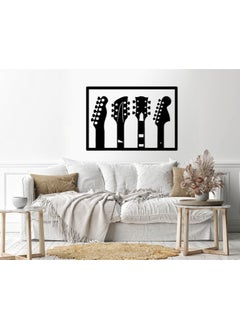 Buy musical instruments Sticker wall decal 60x90 Black in Egypt