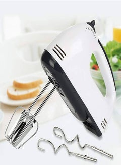 Buy electric egg beater stainless steel with 7 speeds in Saudi Arabia