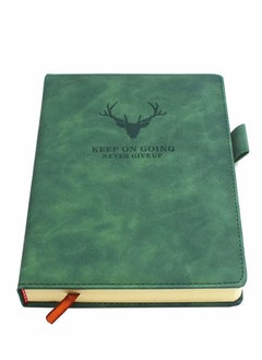 Buy A5 Notebook Journal Hardcover Executive Diary with Premium Thick Paper, College Lined Journal, 8.3"×5.7", 360 Page, Perfect for Office Home School Business Writing Note Taking (Green) in Saudi Arabia