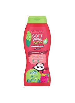 Buy Cosmaline Soft Wave Kids Conditioner Strawberry 400 ML in UAE