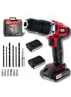 Buy Osco Li-Ion Cordless Drill 18 Volt 1.5 Amp - Two Battery in Saudi Arabia