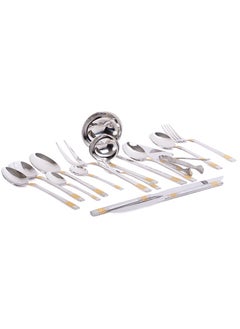 اشتري Spoon Bag 86 Pieces Silver Gold في السعودية