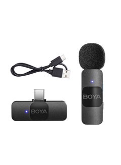 Buy BOYA BY-V10 One-Trigger-One 2.4G Wireless Microphone System in Saudi Arabia