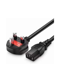 Buy Desktop Power Cable 250V 13A Monitor Power Cord 3 Pin UK Plug Replacement for PC - 1.5m in UAE