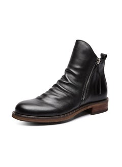 اشتري New Men's Casual Leather Boots في الامارات