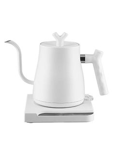 اشتري Smart Electric Kettle, Fast Heating Electric Kettle, Stainless Steel Liner, Suitable for Brewing Coffee and Tea (1L White) في السعودية