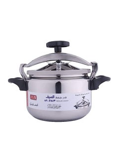 Buy 2Liters Al Saif Aluminium Pressure Cooker Silver Silver in Saudi Arabia