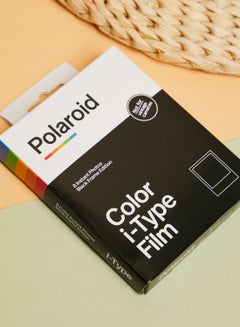 Buy Polaroid Color Film For I-Type â€“ Black Frame Edition in UAE