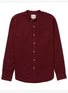 Buy Grandad Collar Regular Fit Shirt in Saudi Arabia