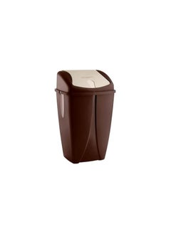 Buy Sharp trash can, brown, 10 liters, Max 803766 in Egypt