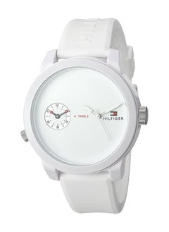 Buy TOMMY HILFIGER ROUND ANALOG MEN'S WHITE CASE WATCH - 1791324 in UAE