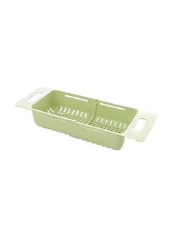 Buy Stretchable Drain Basket Green in UAE