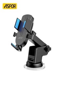 Buy ASPOR A570 Magnetic Car Phone Holder Rotatable Mini Strip Shape Stand Metal Strong Magnet GPS Car Mount in UAE