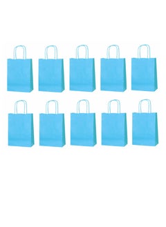 Buy Twisted Handle Paper Party Bags | 10 Pieces Perfect for Weddings, Birthdays, and Celebrations | Favour Gift Bags in UAE