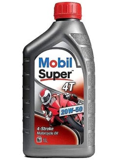 Buy Mobil Super 4T 20W50 Four Stroke Motorcycle Engine Oil 1 Litre in Egypt