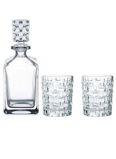 اشتري 3-Piece Bossa Nova Whisky Decanter Set في الامارات