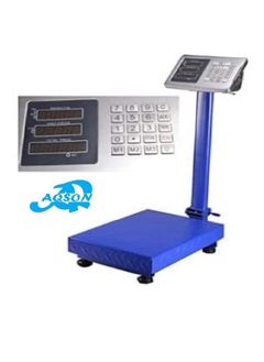 Buy AQSON Digital Weight Scale 150kg; Parcel Scale Postal Scales Platform Scales Digital LCD Display 90 ° Folding Adjustable Background Lighting Industrial Scale Size : 150KG in UAE