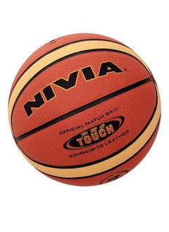 Buy Pro Touch Basketball  Size: 7 | Material: Faux Leather | Suitable for Wooden Flooring & Indoor Synthetic Surface | Ideal For: Training/Match in Saudi Arabia