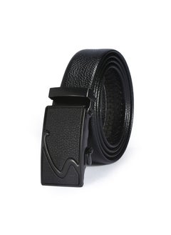 اشتري 120CM Creative Casual Versatile Wear Resistant Leather Automatic Buckle Belt في الامارات