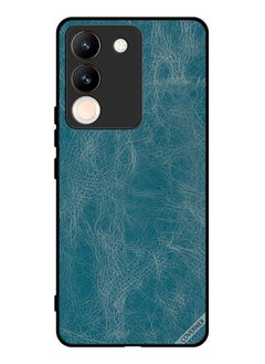 Buy Protective Case Cover For vivo Y200 Vintage Leather Pattern in Saudi Arabia