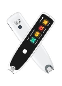 Buy Intelligent Language Translator Scanning Device - 134 Languages - Ideal for Travel, Study, and Business (White) in Saudi Arabia