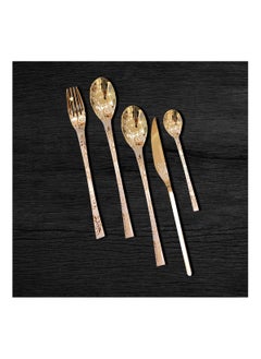 Buy 86-piece spoon and fork set, Oxford Gold MD-08ML in Egypt