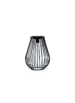 Buy Blimz Solar LED Lantern Black 19x19x25cm in UAE