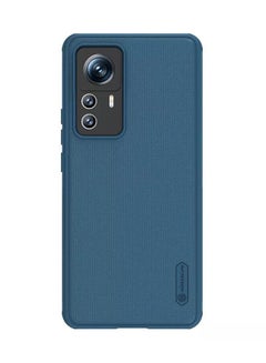 Buy For Xiaomi 12T Pro Nillkin Super Frosted Shield Pro Matte cover case (Blue) in Egypt