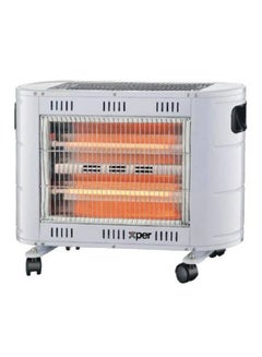 Buy Electric Heater - 4 Candles - 2000 Watts - With Fan - White - XP18EH in Saudi Arabia