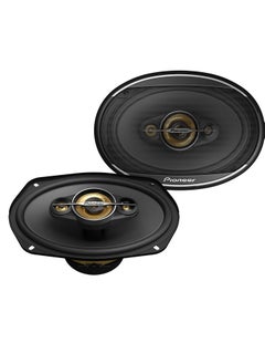 Buy Pioneer TS-A6978S 650W Max/100W RMS 4-Way Speaker, 9-Inch Length x 6-Inch Height, Black in UAE