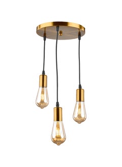 Buy Modern Tiar Black&Gold Chandelier 3M1Bg in Egypt