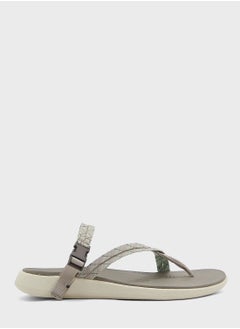 Buy Multi Strap Low Heel Sandals in UAE