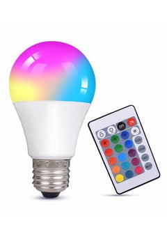 Buy Smart RGB LED Bulb With Remote Control 12W in Saudi Arabia