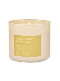 Buy Yuzu And White Pineapple 3-Wick Candle in UAE