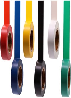 Buy Electrical Tapes, 6 Rolls Insulating Tape Self-Adhesive Electrical Tape  Waterproof Tape for Indoor Outdoor, Wrapping Wiring Harness, Auto Electrical Protection, Multicolor in UAE