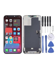 Buy RYN® for Compatible iPhone 12 PRO MAX Screen Replacement 6.7 Inch LCD Display Assembly with Repair Tool Kit, and screen protector. Compatible Models with A2342, A2410, A2411, A2412 in UAE