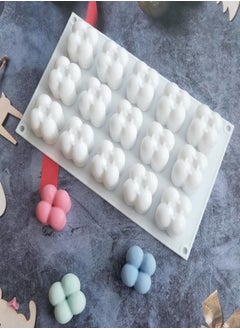 Buy 15 Cavity 3D Silicone Bubbles Cube Mold in Saudi Arabia