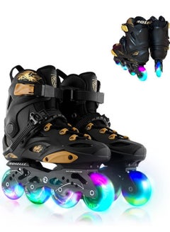 Buy GT-Wheel Inline Skates for Adult, Professional Single Row Roller Blades in UAE