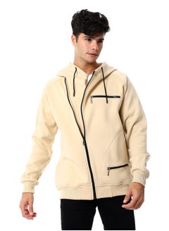 Buy Mens Front Pockets Zipped Hoodie in Egypt