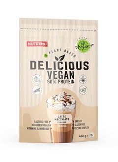 اشتري Nutrend Delicious Vegan Protein 450g Latte Macchiato في الامارات