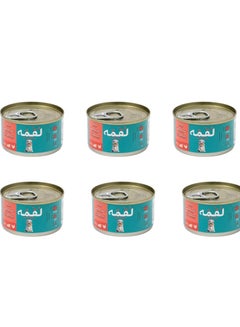 اشتري Cat Adult And Kitten Wet Food Chicken with Salmon In Jelly 85g Pack Of 6 في السعودية